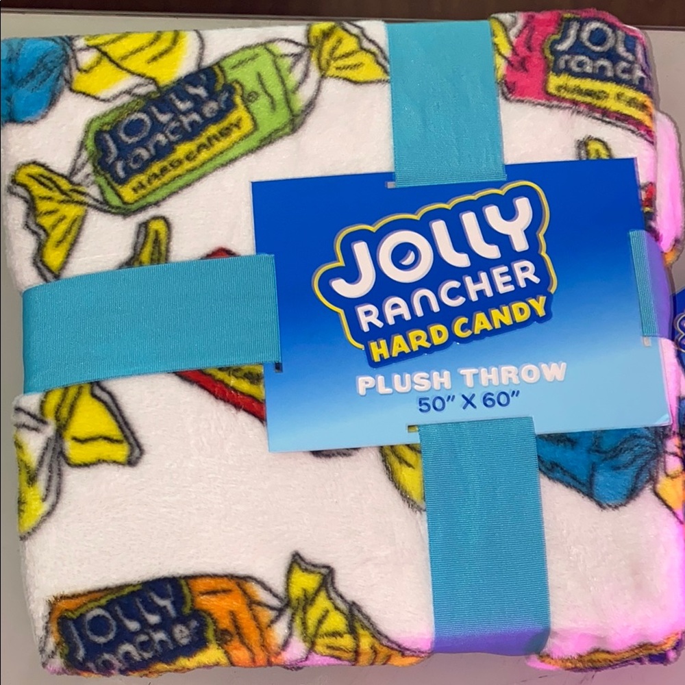 Jolly Rancher Plush Throw - Picture 2 of 3